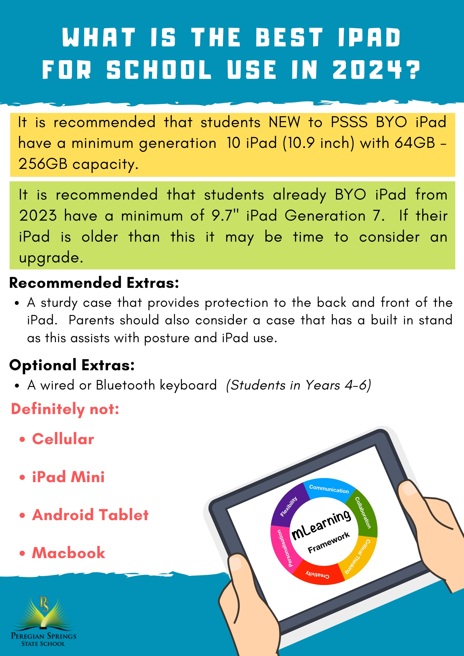 MLearning Prep Year 6 IPad Information 2024   2024 Device Specifications 